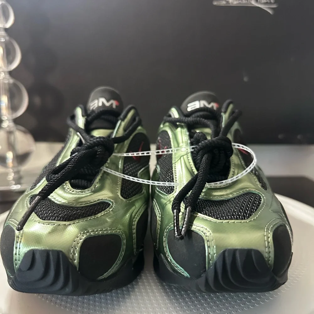 🆕Nike Air Max Muse Metallic Oil Green Sneakers